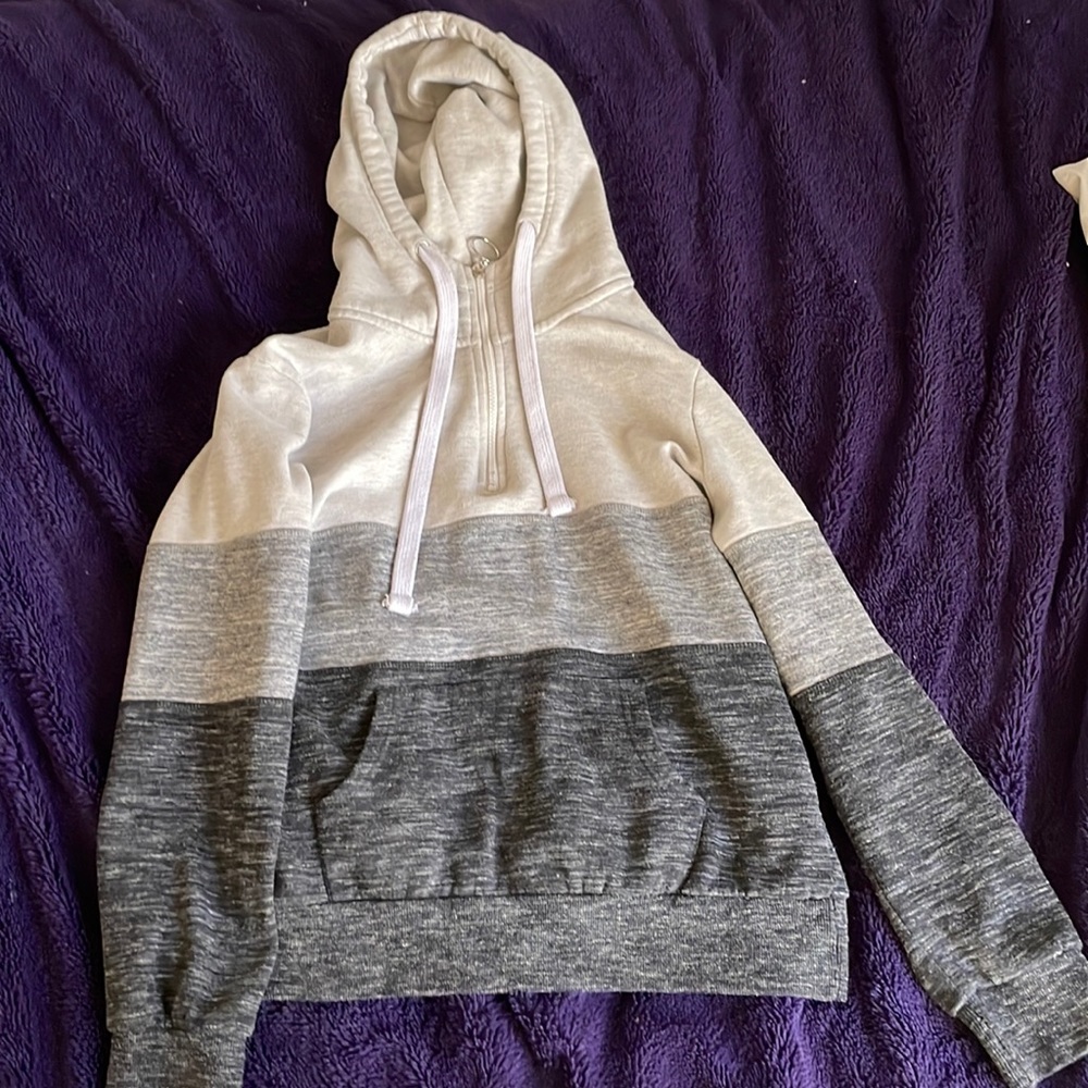 Multi colored hoodie